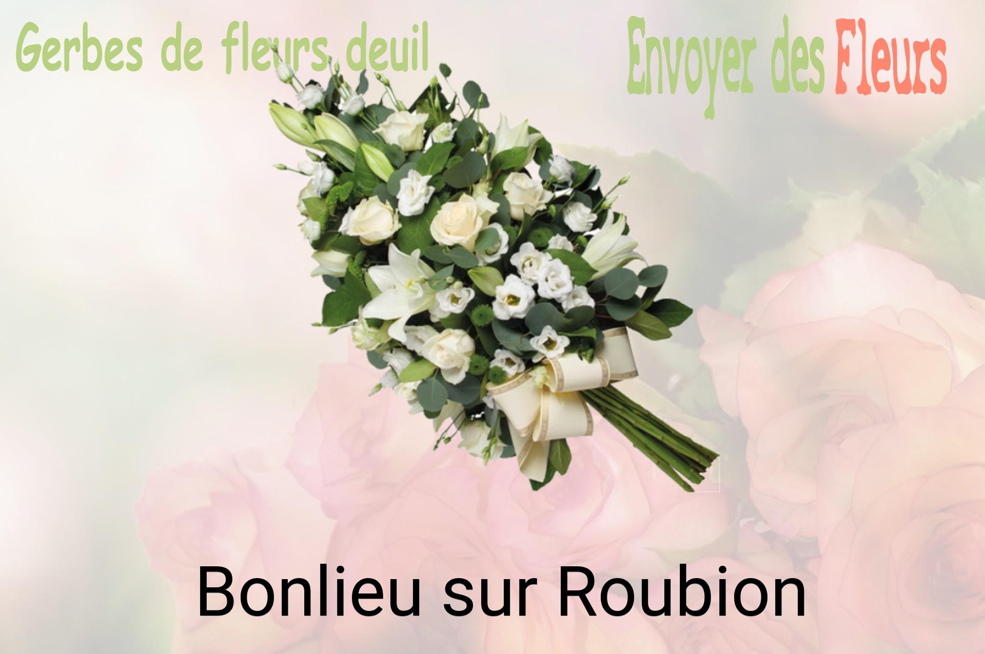 Gerbe de fleurs de deuil livrée à Bonlieu-sur-Roubion