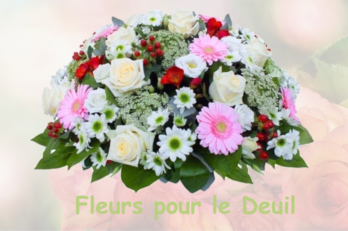 fleurs deuil BONLIEU-SUR-ROUBION